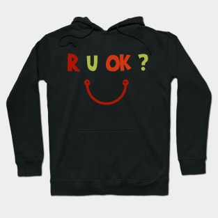 R U OK ? Funny Shirts For Kids Hoodie